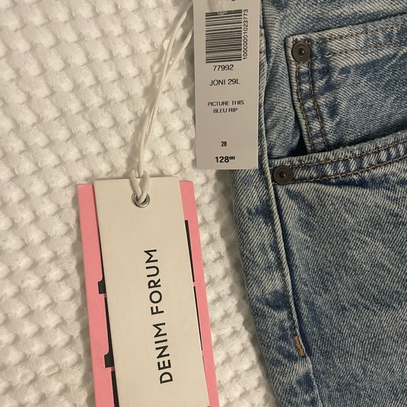 Denim Forum The Joni High Rise Loose Jeans - Picture 3 of 4